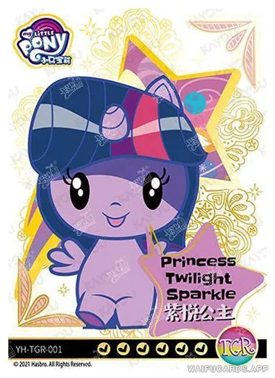 YH-TGR-001 - KAYOU MLP Rainbow Edition Chinese Series 1 (T3W1) TGR card