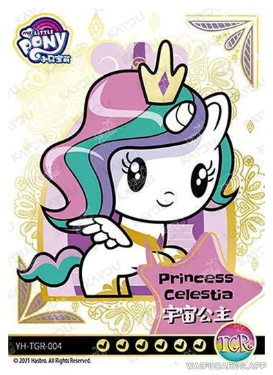 YH-TGR-004 - KAYOU MLP Rainbow Edition Chinese Series 1 (T3W1) TGR card