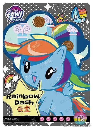 YH-TR-005 - KAYOU MLP Rainbow Edition Chinese Series 1 (T3W1) TR card