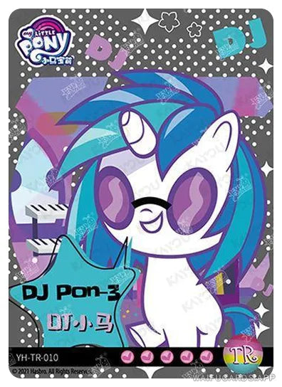 YH-TR-010 - KAYOU MLP Rainbow Edition Chinese Series 1 (T3W1) TR card