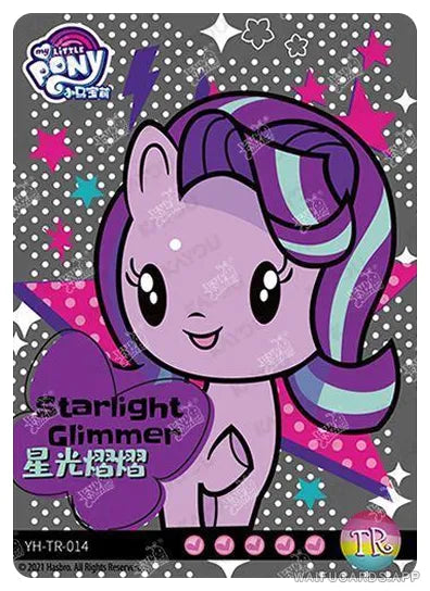 YH-TR-014 - KAYOU MLP Rainbow Edition Chinese Series 1 (T3W1) TR card