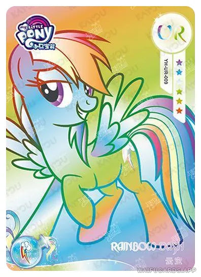YH-UR-009 - KAYOU MLP Rainbow Edition Chinese Series 1 (T3W1) UR card