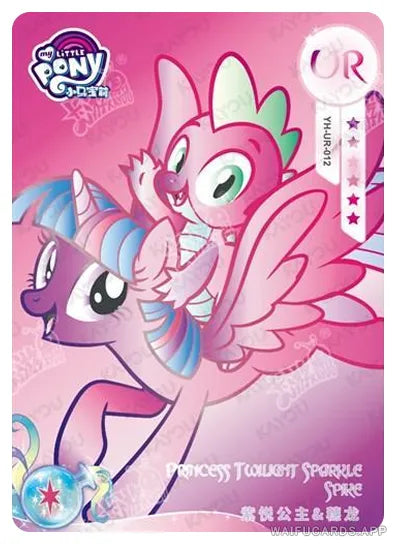 YH-UR-012 - KAYOU MLP Rainbow Edition Chinese Series 1 (T3W1) UR card