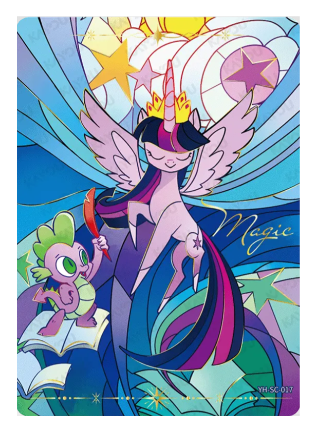 YH-SC-017 YH-SC-017 - Princess Twilight Sparkle & Spike SC single card