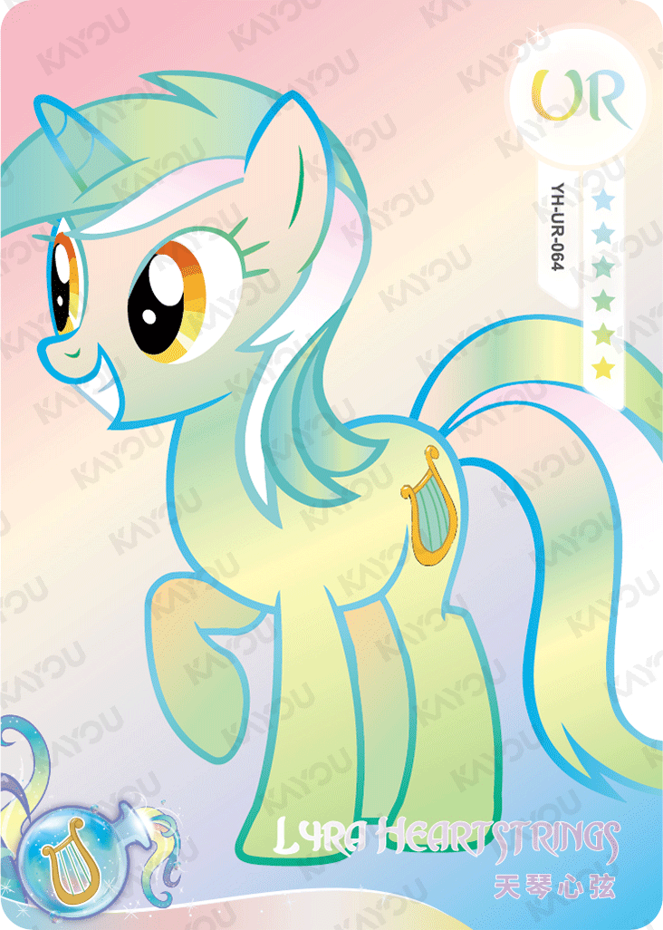 YH-UR-064 - KAYOU MLP Moon Edition Chinese Series 5 (T4W5) UR Card Bundle