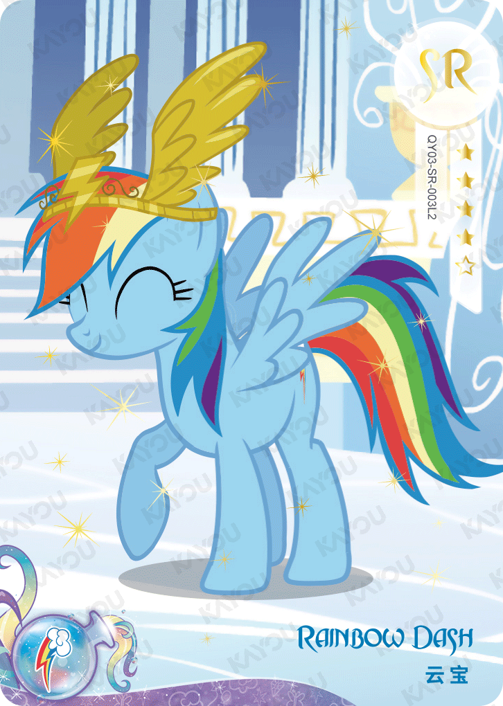 QY03-SR-003L5 KAYOU MLP Fun Moments Edition Fun Moments 3 SR bundle card