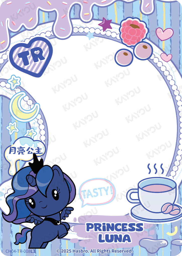 CH04-TR-008L3 KAYOU MLP Rainbow Edition Rainbow 4 TR bundle card