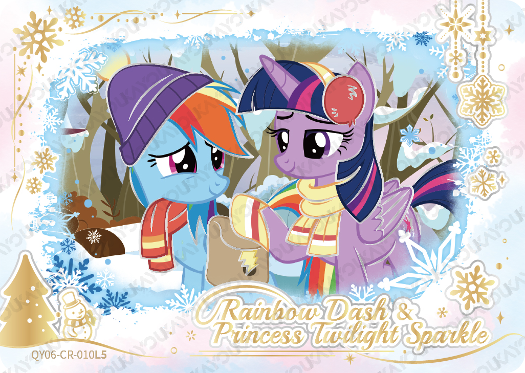 QY06-CR-010L5 KAYOU MLP Fun Moments Edition Fun Moments 6 CR single card