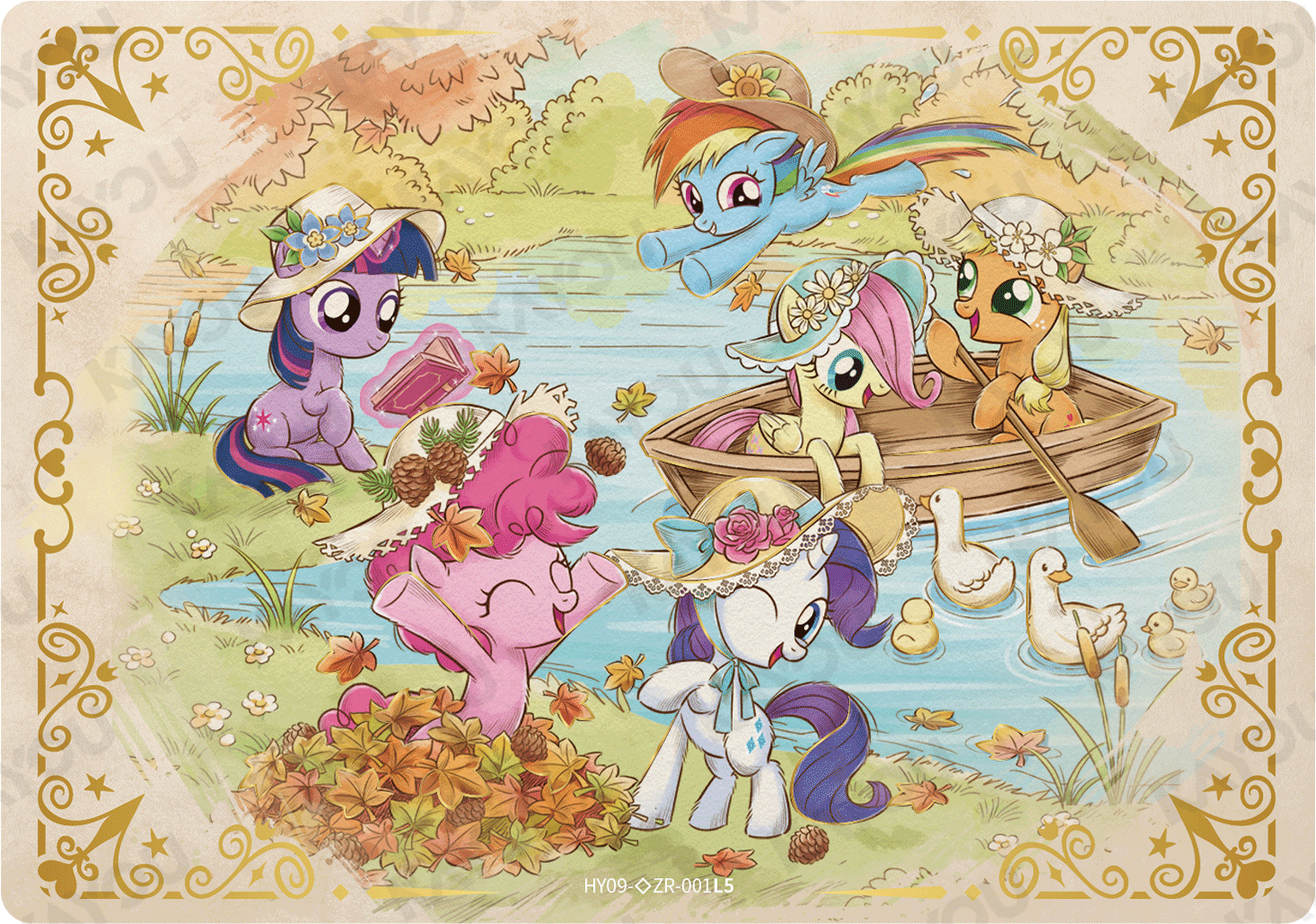 HY09-◇ZR-001L5 KAYOU MLP Moon Edition Moon 9 Hidden Diamond ZR single card