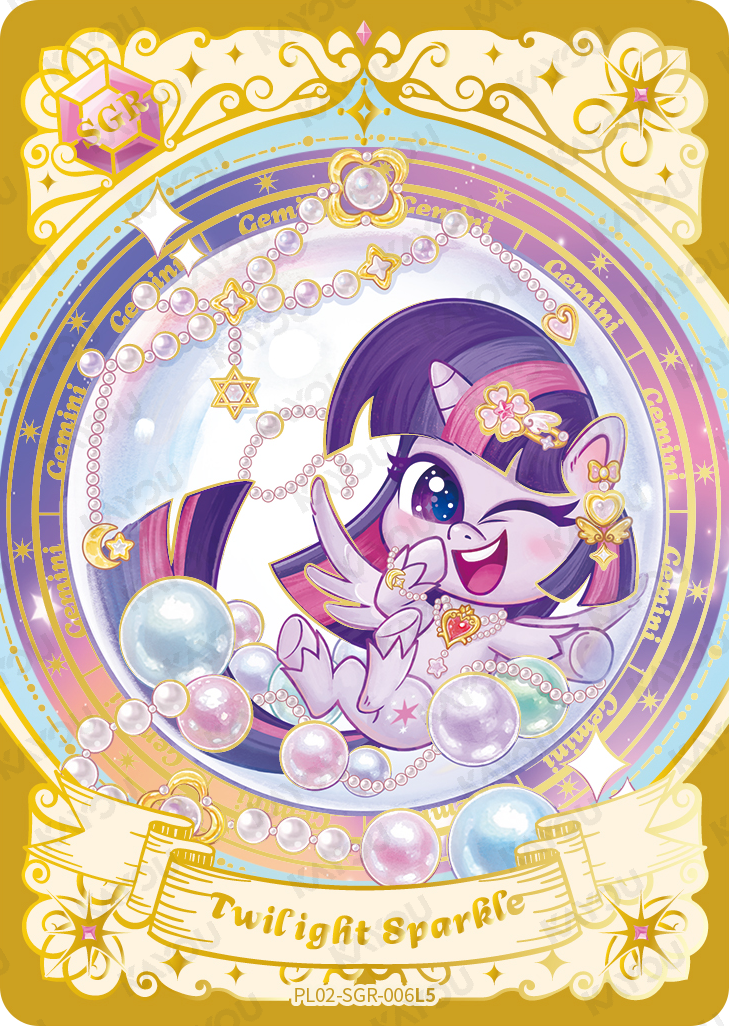 PL02-SGR-006 KAYOU MLP Qi Meng Party Edition Qi Meng Party 2 SGR bundle card