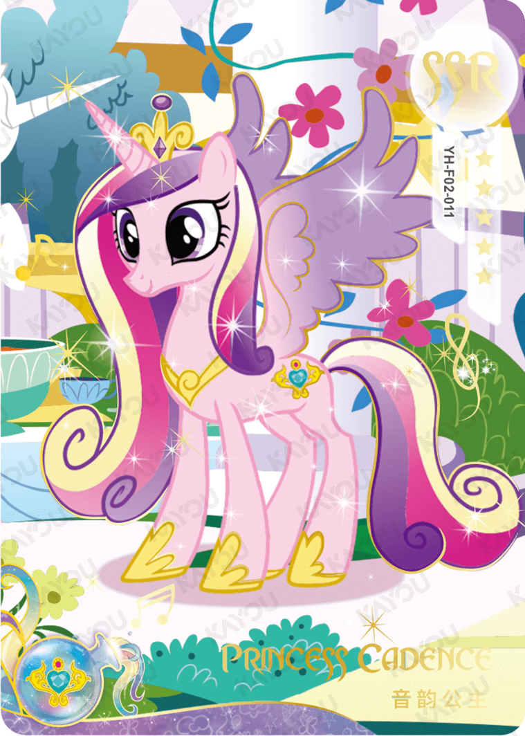 YH-F02-011 KAYOU MLP Rainbow Edition Rainbow 2 SSR bundle card