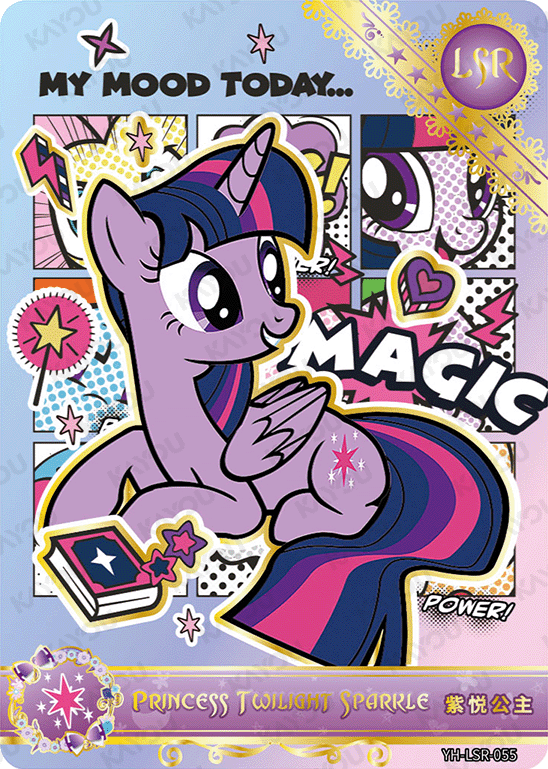 YH-LSR-055 KAYOU MLP Moon Edition Moon 4 LSR bundle card