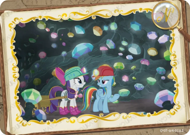 QY07-◇N-011L5 KAYOU MLP Fun Moments Edition Fun Moments 7 Hidden Diamond N bundle card