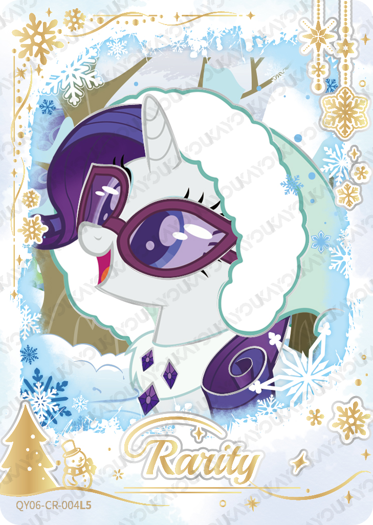 QY06-CR-004L5 KAYOU MLP Fun Moments Edition Fun Moments 6 CR single card