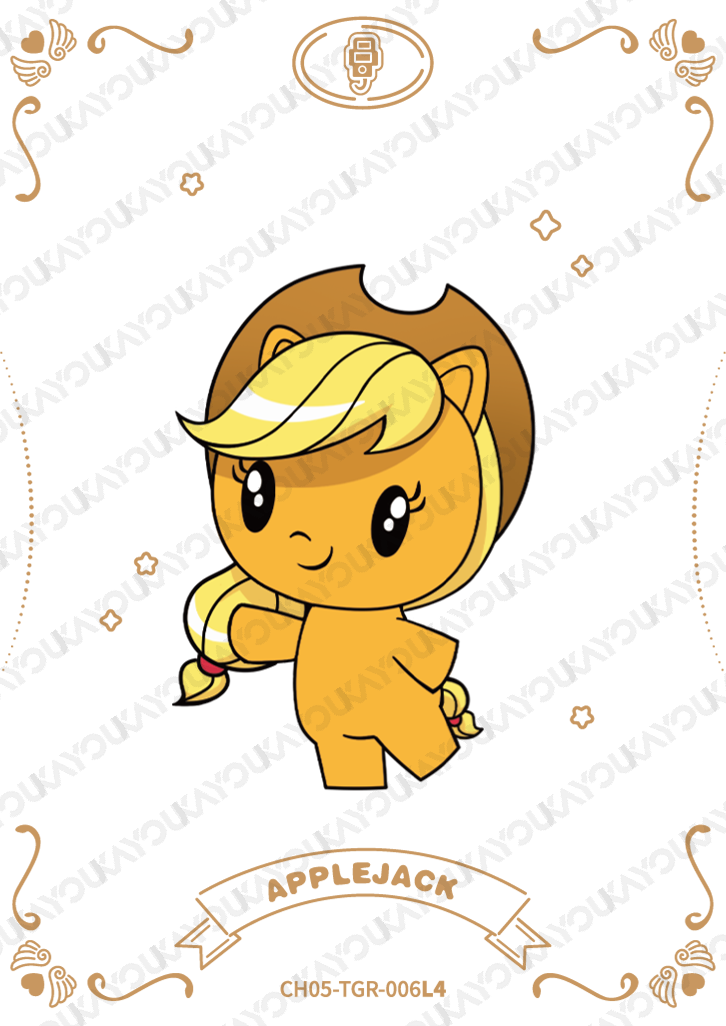 CH05-TGR-006 KAYOU MLP Rainbow Edition Rainbow 5 TGR bundle card
