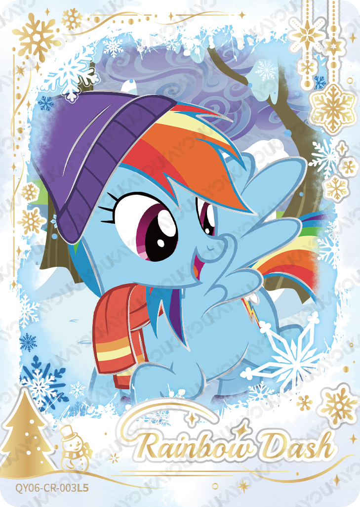 QY06-CR-003L5 KAYOU MLP Fun Moments Edition Fun Moments 6 CR single card