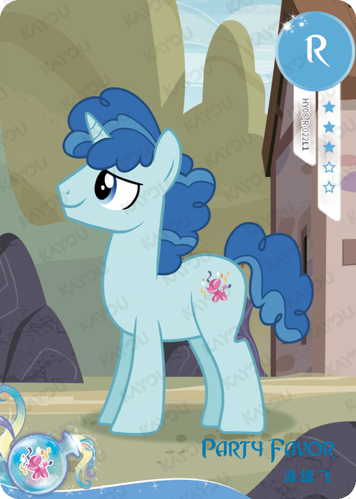 HY08-R-022 - KAYOU MLP Fun Moments Edition Chinese Series 5 (T2W5) R Card Bundle