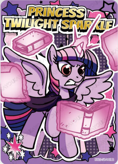 HY10-SR-001L2 - KAYOU MLP Fun Moments Edition Chinese Series 7 (T2W7) SR card