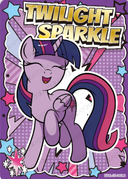 HY11-SR-001L2 - KAYOU MLP Fun Moments Edition Chinese Series 8 (T2W8) SR card
