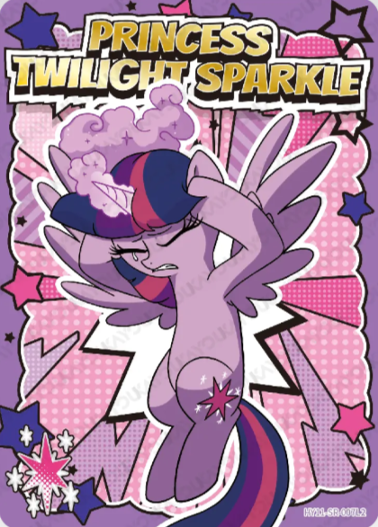 HY11-SR-007L2 - KAYOU MLP Fun Moments Edition Chinese Series 8 (T2W8) SR card