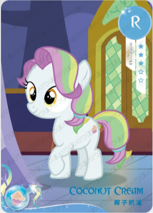 CH05-R-010 - KAYOU MLP Rainbow Edition Chinese Series 5 (T3W5) R card