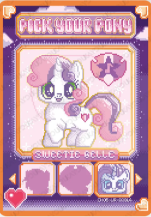 CH05-UR-009L4 - KAYOU MLP Rainbow Edition Chinese Series 5 (T3W5) UR card
