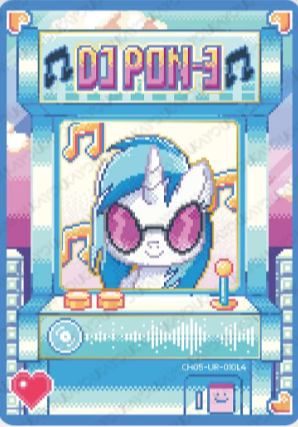 CH05-UR-010L4 - KAYOU MLP Rainbow Edition Chinese Series 5 (T3W5) UR card