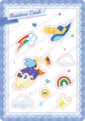 CH05-ST-003 KAYOU MLP Rainbow Edition Rainbow 5 ST bundle card