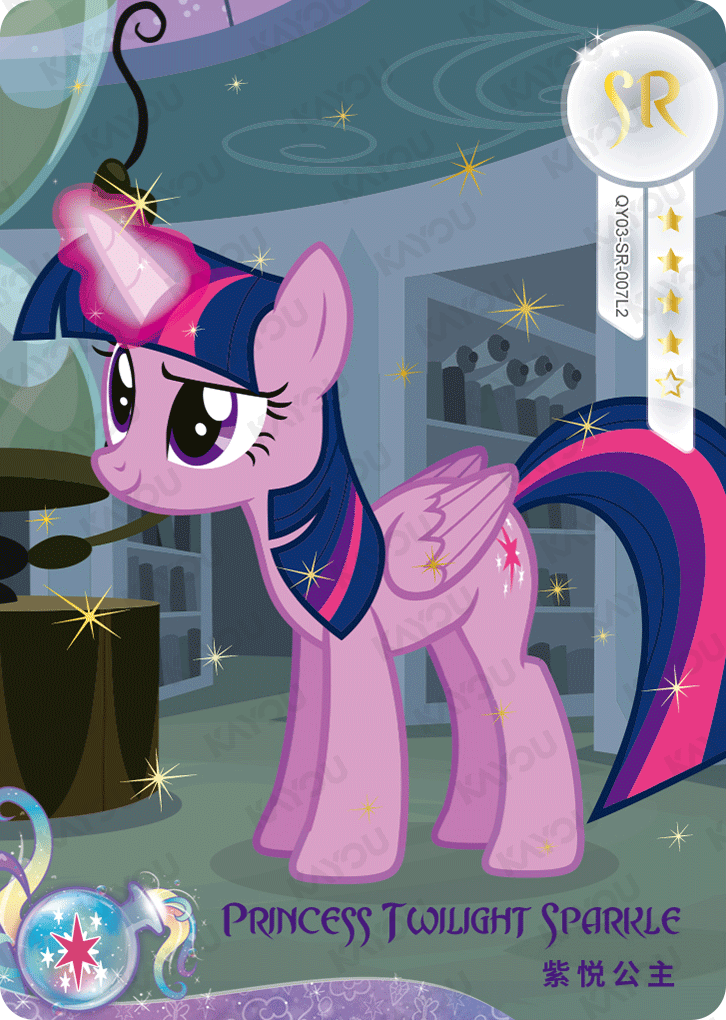 QY03-SR-007L5 KAYOU MLP Fun Moments Edition Fun Moments 3 SR bundle card