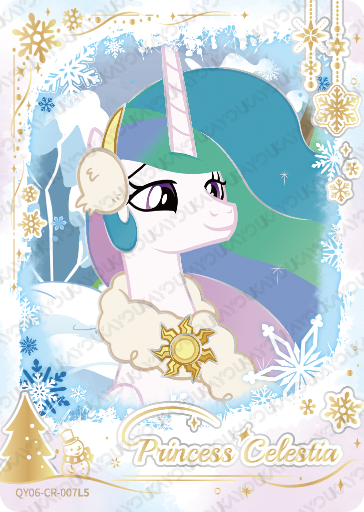 QY06-CR-007L5 KAYOU MLP Fun Moments Edition Fun Moments 6 CR single card