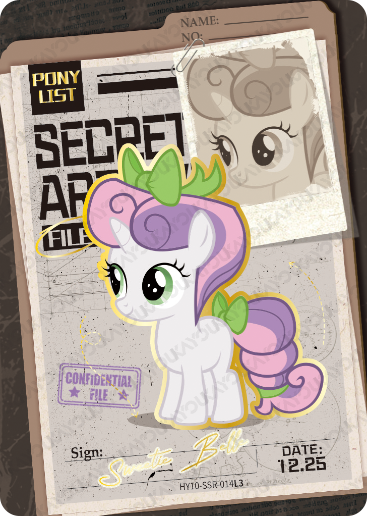HY10-SSR-014L5 KAYOU MLP Moon Edition Moon 10 SSR bundle card