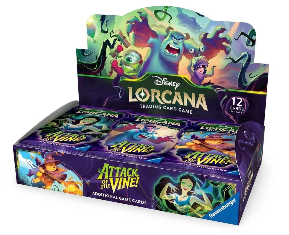 Disney Lorcana Attack of the Vine! English booster box
