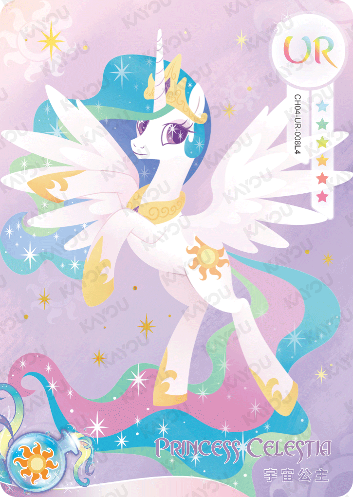 CH04-UR-008 KAYOU MLP Rainbow Edition Rainbow 4 UR bundle card