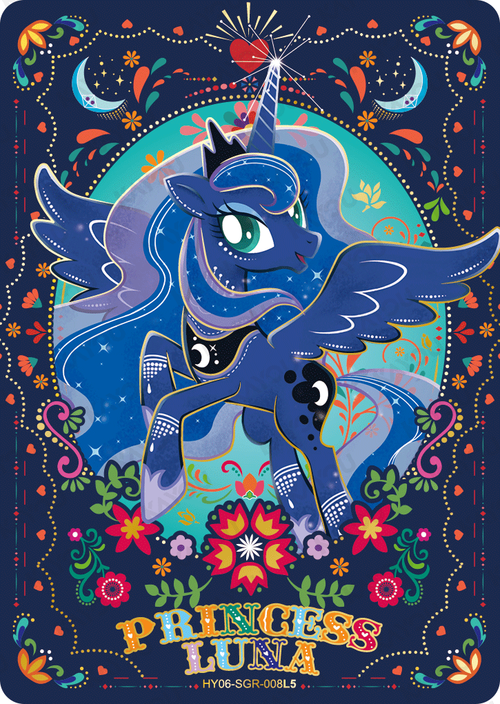 HY06-SGR-008L5 KAYOU MLP Moon Edition Moon 6 SGR single card
