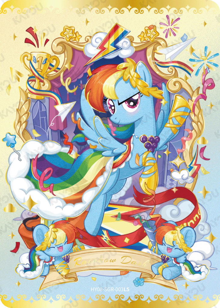 HY08-SGR-003L5 KAYOU MLP Moon Edition Moon 8 SGR single card