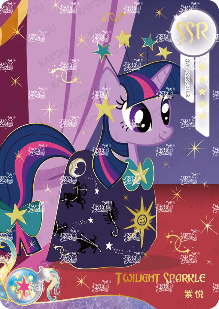 QY04-SSR-001L5 KAYOU MLP Fun Moments Edition Fun Moments 4 SSR bundle card