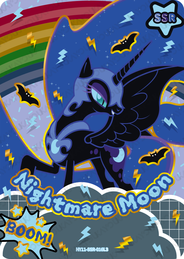 HY11-SSR-016L5 KAYOU MLP Moon Edition Moon 11 SSR bundle card