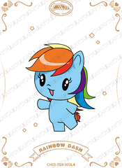 CH05-TGR-003 KAYOU MLP Rainbow Edition Rainbow 5 TGR bundle card