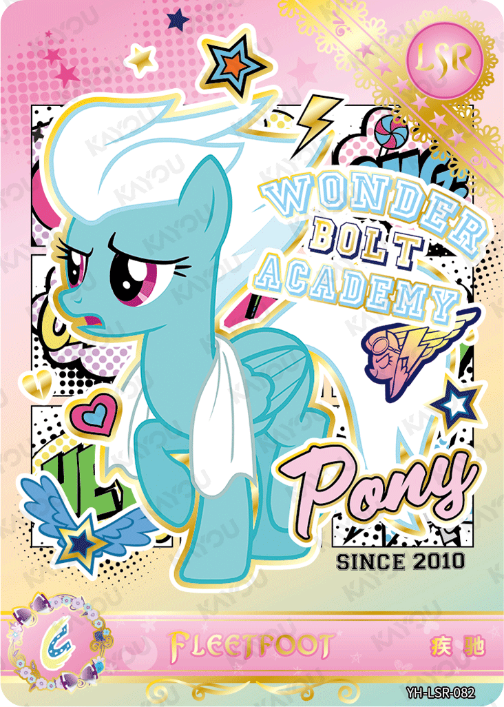 YH-LSR-082 KAYOU MLP Moon Edition Moon 5 LSR bundle card