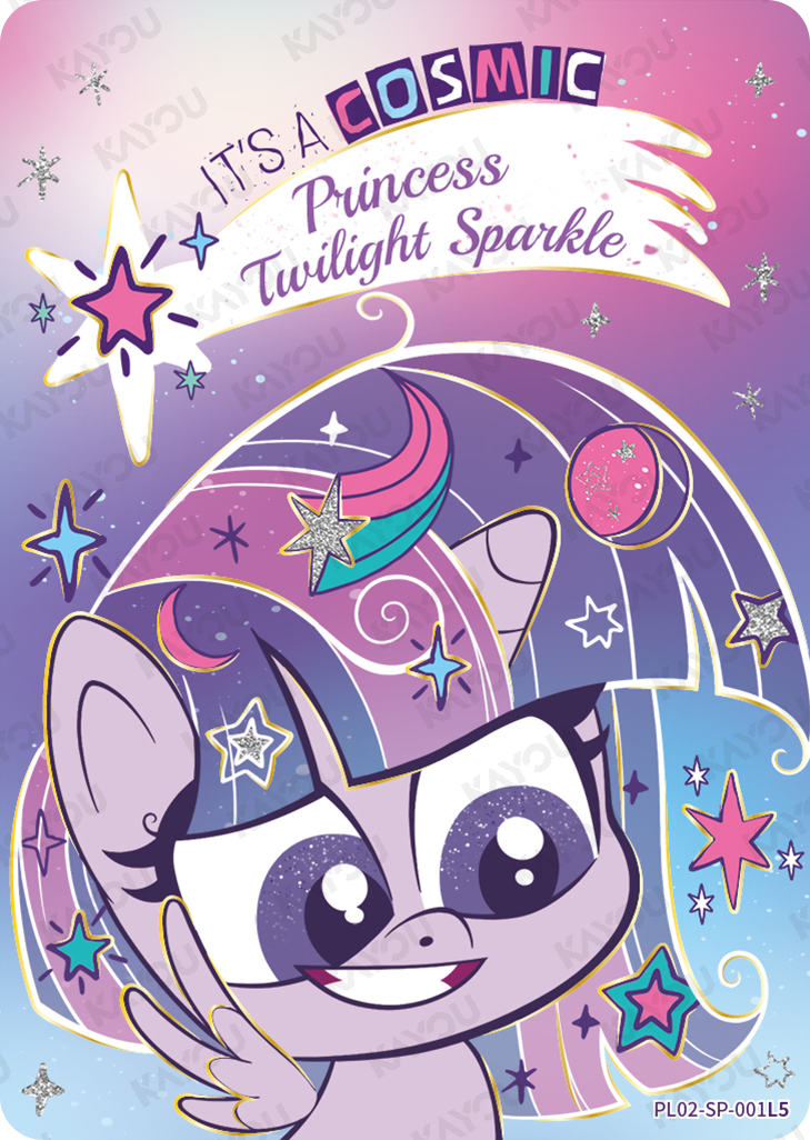PL02-SP-001 KAYOU MLP Qi Meng Party Edition Qi Meng Party 2 SP bundle card