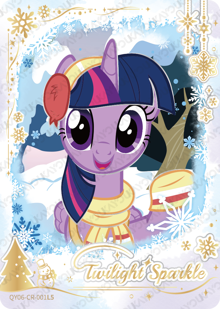 QY06-CR-001L5 KAYOU MLP Fun Moments Edition Fun Moments 6 CR single card