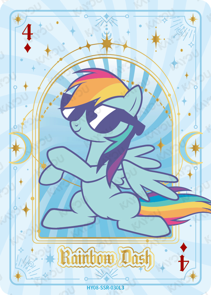 HY08-SSR-030L5 KAYOU MLP Moon Edition Moon 8 SSR bundle card