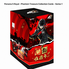 KAYOU Persona 5 Royal Phantom Treasure Collection Cards Series 1 display box with 18 packs