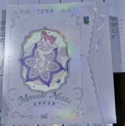 Miracle Nikki card binder - actual cover detail photo