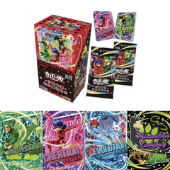 Miraculous Ladybug Chinese trading card box with packs and card artwork