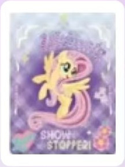Fluttershy single card, low-resolution reference preview