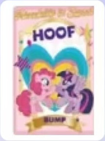 Friendship Magic — Pinkie Pie & Twilight Sparkle — low-resolution reference crop; one individual card