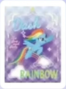 Stage Stars — Rainbow Dash — low-resolution reference preview; one individual card