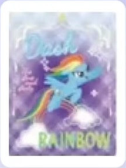 Stage Stars — Rainbow Dash — low-resolution reference preview; one individual card