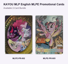 KAYOU MLP English MLPE-PR-002 and MLPE-PR-005 exact two-card bundle